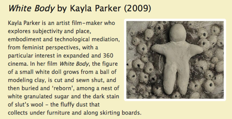 screen grab of Making Tracks site